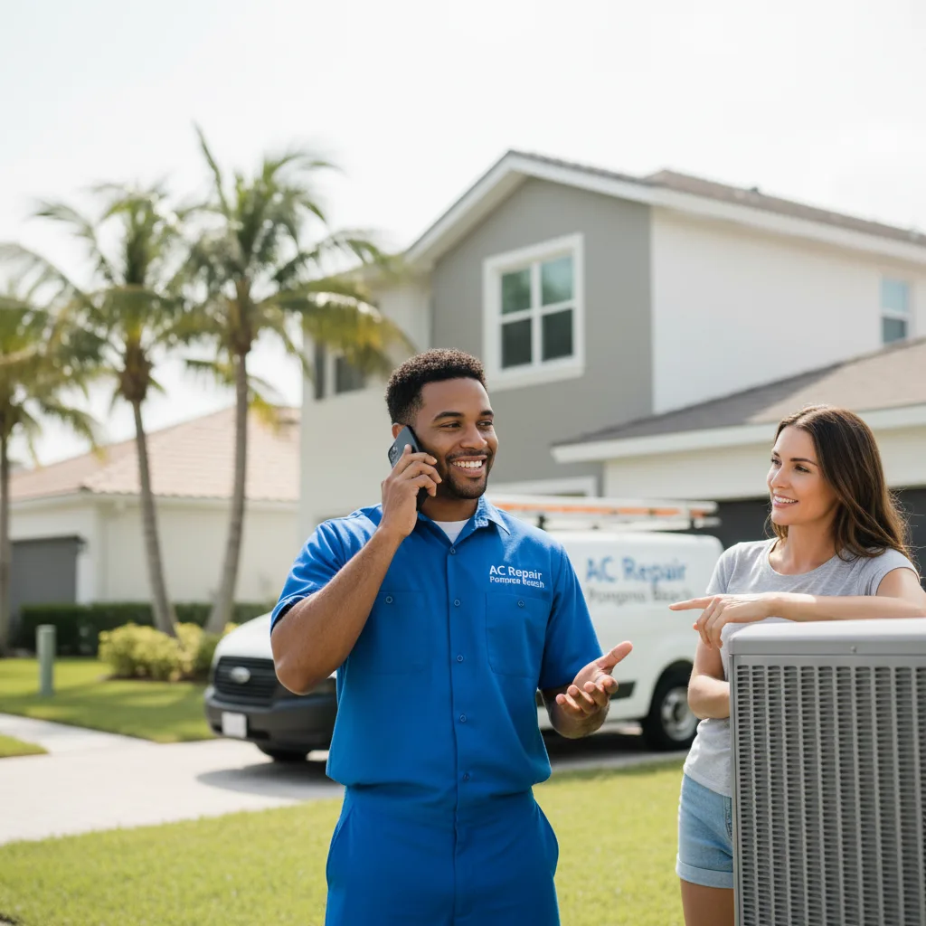AC Repair Pompano Beach customer support in Harts